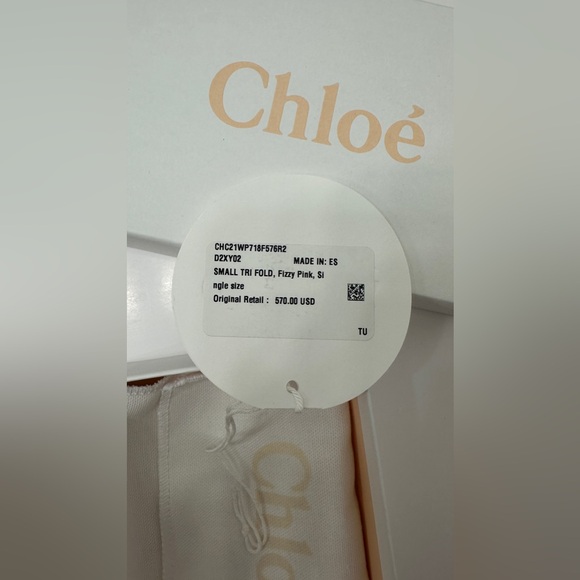 NWT Authentic Chloe SMALL TRI FOLD wallet - Picture 6 of 12